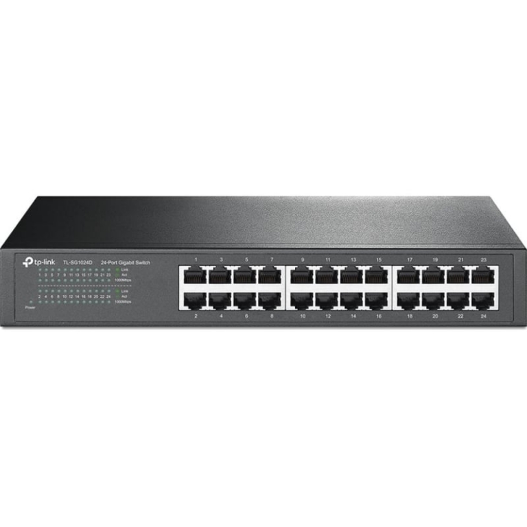 Switch TP-Link TL-SG1024D 24 Puertos/ RJ-45 10/100/1000
