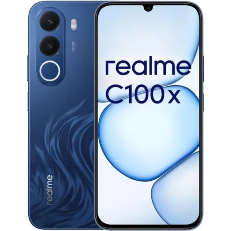 Smartphone Realme C100X 4GB/ 256GB/ 6.8"/ Azul