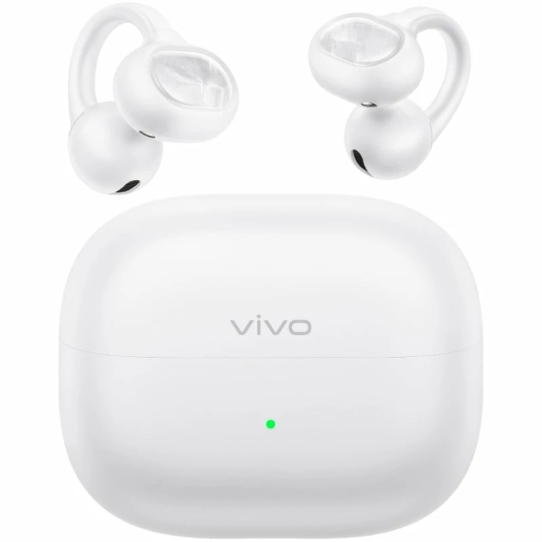 Auriculares Deportivos Bluetooth Vivo Buds Clip con estuche de carga/ Autonomía 10h/ Blancos