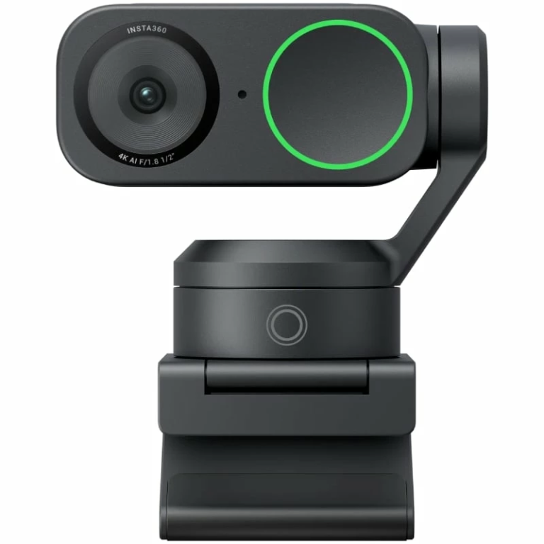 Webcam Insta360 Link 2/ Seguimiento de IA/ Control por gestos/ 3840 x 2160 4K UHD