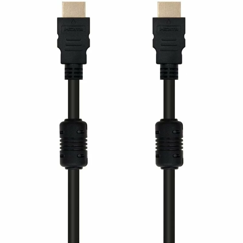 Cable HDMI 1.4 Nanocable 10.15.1810/ HDMI Macho - HDMI Macho/ 10m/ Negro