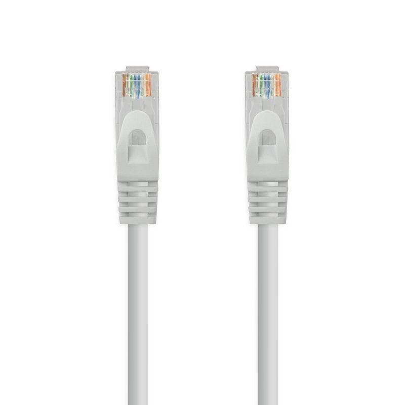 Cable de Red RJ45 UTP Nanocable 10.20.1803 Cat.6A/ 3m/ Gris