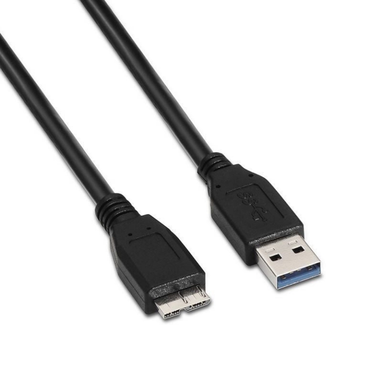 Cable USB 3.0 Aisens A105-0044/ USB Macho - MicroUSB Macho/ 5Gbps/ 2m/ Negro