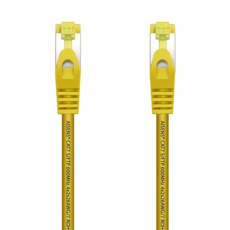 Cable de Red RJ45 SFTP Aisens A146-0473 Cat.7/ 50cm/ Amarillo