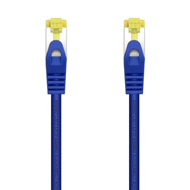 Cable de Red RJ45 SFTP Aisens A146-0477 Cat.7/ 50cm/ Azul