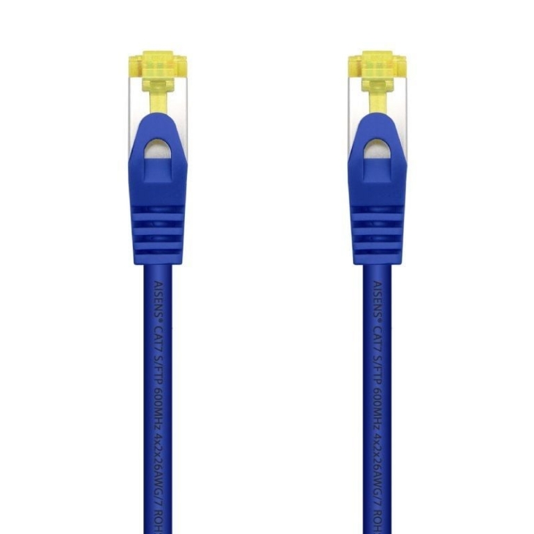 Cable de Red RJ45 SFTP Aisens A146-0479 Cat.7/ 2m/ Azul