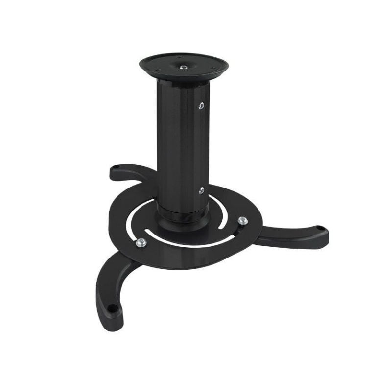 Soporte de Techo para Proyector TooQ PJ1010TN-B/ Inclinable/ Giratorio/ hasta 10kg