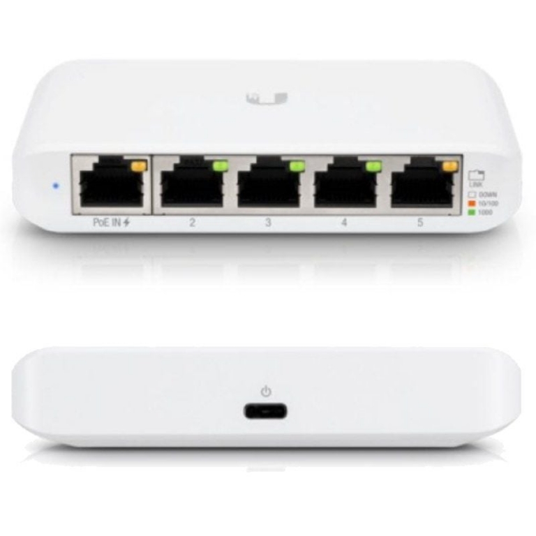 Switch Gestionable Ubiquiti USW-Flex Mini 5 Puertos/ RJ45 10/100/1000 POE