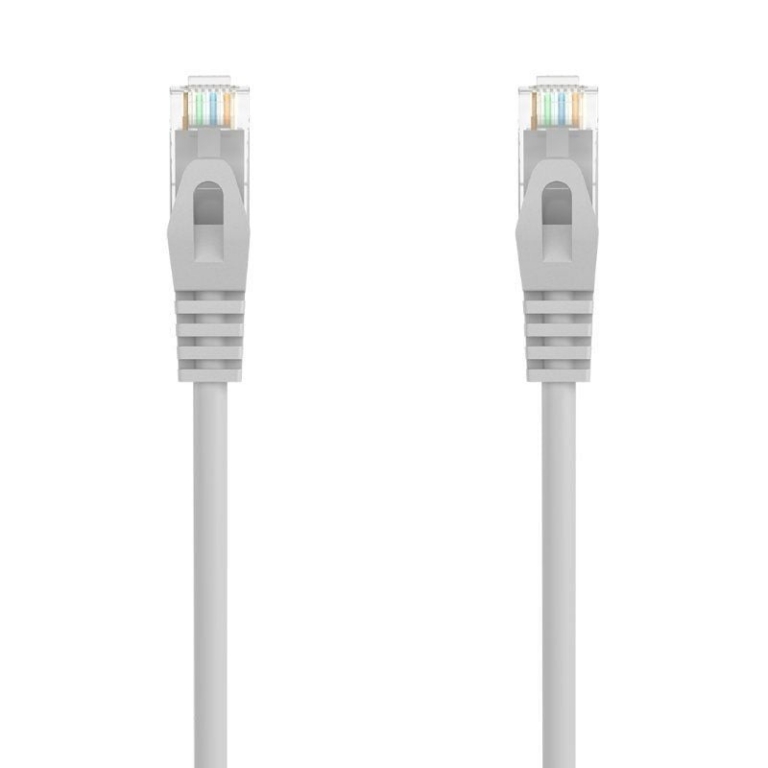 Cable de Red RJ45 AWG24 UTP Aisens A145-0553 Cat.6A/ LSZH/ 30cm/ Gris