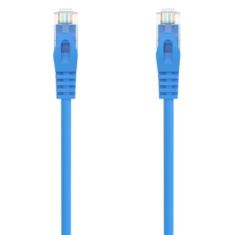Cable de Red RJ45 AWG24 UTP Aisens A145-0574 Cat.6A/ LSZH/ 1.5m/ Azul