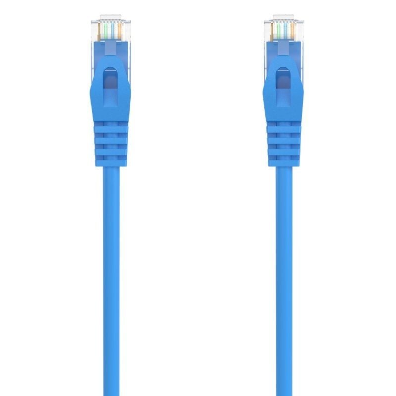 Cable de Red RJ45 AWG24 UTP Aisens A145-0574 Cat.6A/ LSZH/ 1.5m/ Azul