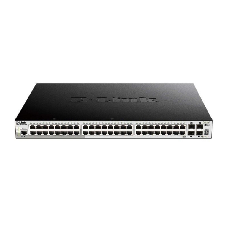 Switch D-Link Smart DGS-1510-52XMP 52 Puertos/ RJ-45 10/100/1000 PoE/ SFP