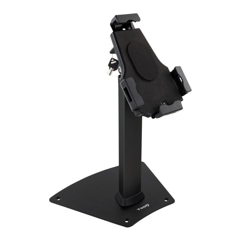 Soporte para Tablet TooQ TQTDS0811/ Antirrobo/ Negro